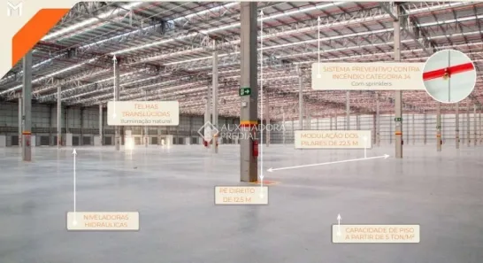 Galpão/Depósito/Armazém para alugar, 2261m² no Três Portos, Esteio
