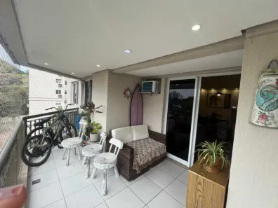 Apartamento com 2 Quartos para alugar, 60m² no Recreio dos Bandeirantes, Rio de Janeiro