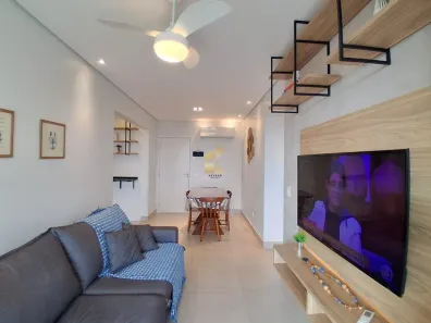 Apartamento com 1 Quarto para alugar, 50m² no Aviação, Praia Grande