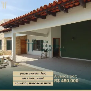 Casa com 4 Quartos à venda, 263m² no Jardim Universitário, Cuiabá