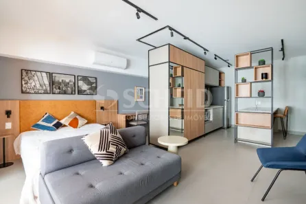 Flat com 1 Quarto à venda, 45m² no Campo Belo, São Paulo