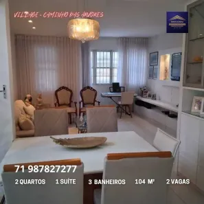 Casa de Condomínio com 2 Quartos à venda, 104m² no Caminho das Árvores, Salvador
