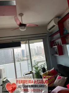 Apartamento com 1 Quarto à venda, 33m² no Santo Amaro, São Paulo