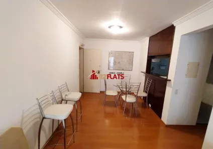 Flat com 1 Quarto para alugar, 45m² no Itaim Bibi, São Paulo