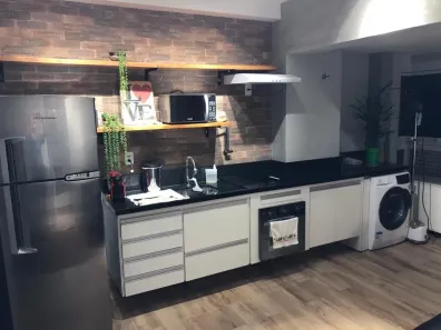 Apartamento com 1 Quarto para alugar, 39m² no Cidade Monções, São Paulo