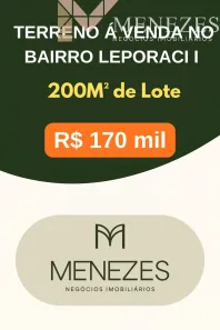 Lote/Terreno à venda, 200m² no Parque Vicente Leporace I, Franca
