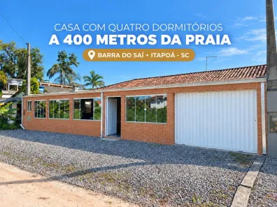 Casa com 4 Quartos à venda, 70m² no Barra do Saí, Itapoá