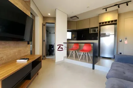 Flat com 1 Quarto à venda, 40m² no Cerqueira César, São Paulo