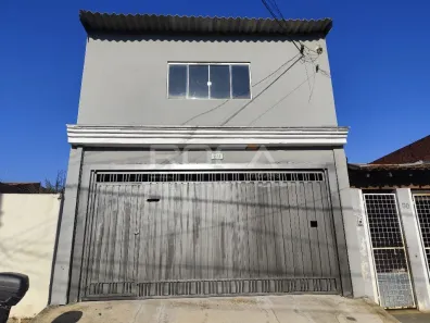 Casa com 2 Quartos para alugar, 120m² no Conjunto Habitacional Santa Angelina, São Carlos