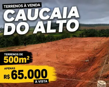 Lote/Terreno à venda, 500m² no Centro (Caucaia do Alto), Cotia