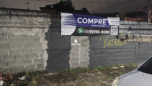 Lote/Terreno à venda, 259m² no Vila São Jorge, São Vicente