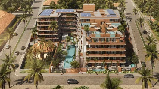 Apartamento com 2 Quartos à venda, 77m² no Areia Dourada, Cabedelo