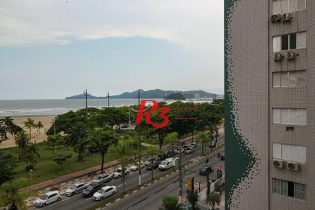 Apartamento com 3 Quartos para alugar, 138m² no Gonzaga, Santos