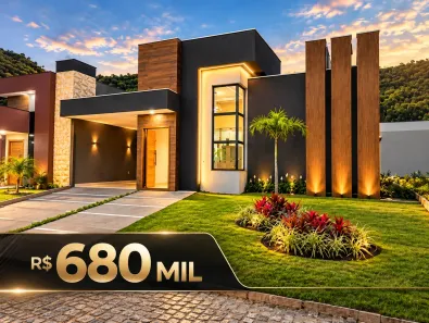 Casa de Condomínio com 3 Quartos à venda, 123m² no São José do Imbassaí, Maricá