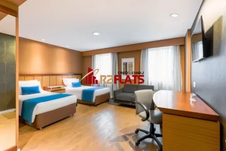 Flat com 1 Quarto à venda, 27m² no Indianópolis, São Paulo
