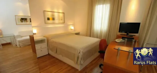 Flat com 1 Quarto para alugar, 30m² no Jardim Paulista, São Paulo