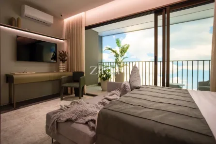 Apartamento com 1 Quarto à venda, 34m² no Batel, Curitiba