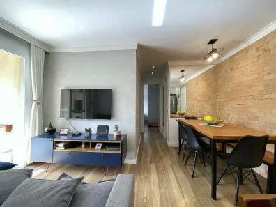 Apartamento com 2 Quartos à venda, 58m² no Campestre, Santo André