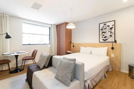 Kitnet com 1 Quarto à venda, 29m² no Indianópolis, São Paulo