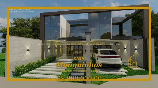 Casa com 3 Quartos à venda, 130m² no Manguinhos, Serra