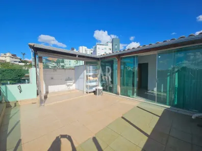 Cobertura com 2 Quartos para alugar, 120m² no União, Belo Horizonte