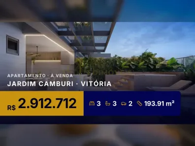 Apartamento com 3 Quartos à venda, 193m² no Jardim Camburi, Vitória