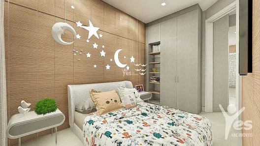 Apartamento com 2 Quartos à venda, 54m² no Vila Assunção, Santo André