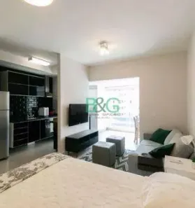 Apartamento com 1 Quarto à venda, 37m² no Indianópolis, São Paulo