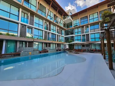 Apartamento com 1 Quarto à venda, 25m² no Merepe, Ipojuca