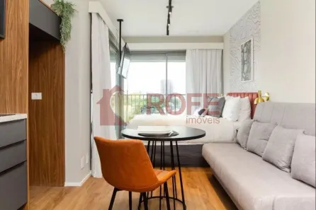 Apartamento com 1 Quarto para alugar, 35m² no Indianópolis, São Paulo