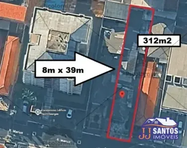 Lote/Terreno à venda, 312m² no Vila Celeste (Zona Leste), São Paulo