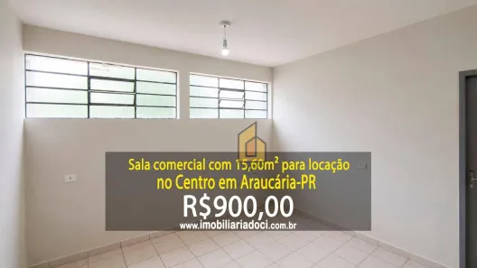 Sala Comercial para alugar, 16m² no Centro, Araucária