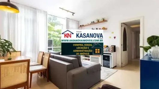 Apartamento com 3 Quartos à venda, 90m² no Humaitá, Rio de Janeiro
