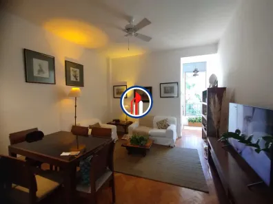 Apartamento com 1 Quarto para alugar, 44m² no Leme, Rio de Janeiro