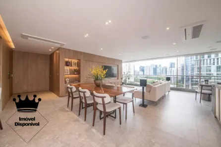 Apartamento com 3 Quartos para alugar, 197m² no Jardim das Acácias, São Paulo