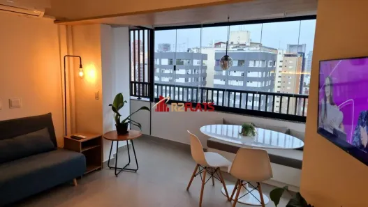 Apartamento com 1 Quarto para alugar, 25m² no Pinheiros, São Paulo