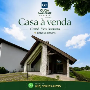 Casa de Condomínio com 4 Quartos à venda, 180m² no , Bananeiras
