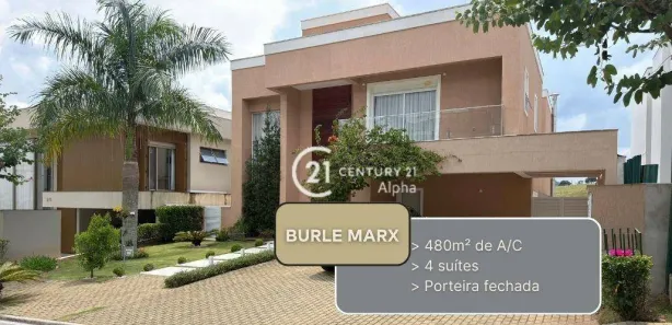 Casa de Condomínio com 4 Quartos à venda, 480m² no Alphaville, Santana de Parnaíba