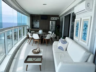 Apartamento com 5 Quartos para alugar, 206m² no Enseada, Guarujá