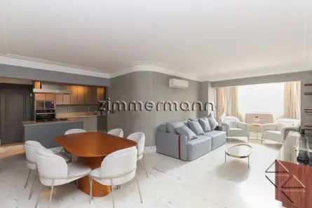Apartamento com 3 Quartos para alugar, 122m² no Perdizes, São Paulo