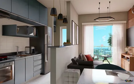 Apartamento com 2 Quartos à venda, 56m² no Loteamento Vila Indaiá, Caraguatatuba