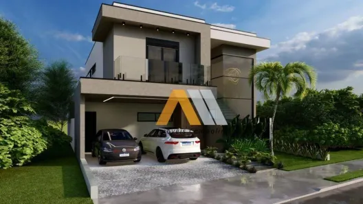 Casa de Condomínio com 5 Quartos à venda, 300m² no Jardim Residencial Giverny, Sorocaba