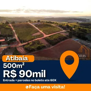 Lote/Terreno à venda, 500m² no Centro, Campo Limpo Paulista