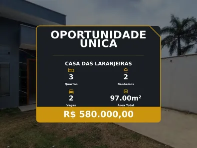 Casa com 3 Quartos à venda, 97m² no das Laranjeiras, Serra