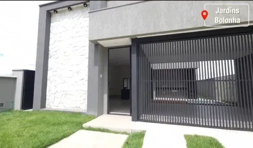 Casa de Condomínio com 3 Quartos à venda, 160m² no Jardins Bolonha, Senador Canedo