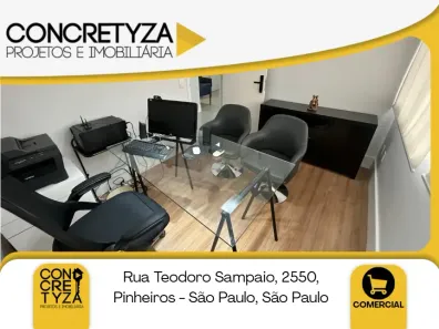 Sala Comercial com 2 Quartos à venda, 54m² no Pinheiros, São Paulo