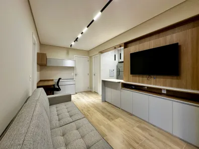 Apartamento com 1 Quarto para alugar, 50m² no Jardim das Acácias, São Paulo