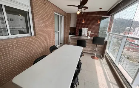 Apartamento com 3 Quartos à venda, 87m² no Pompéia, Santos