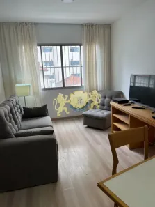 Flat com 1 Quarto para alugar, 50m² no Indianópolis, São Paulo