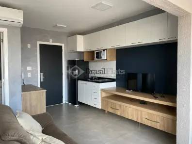 Apartamento com 1 Quarto para alugar, 33m² no Santo Amaro, São Paulo